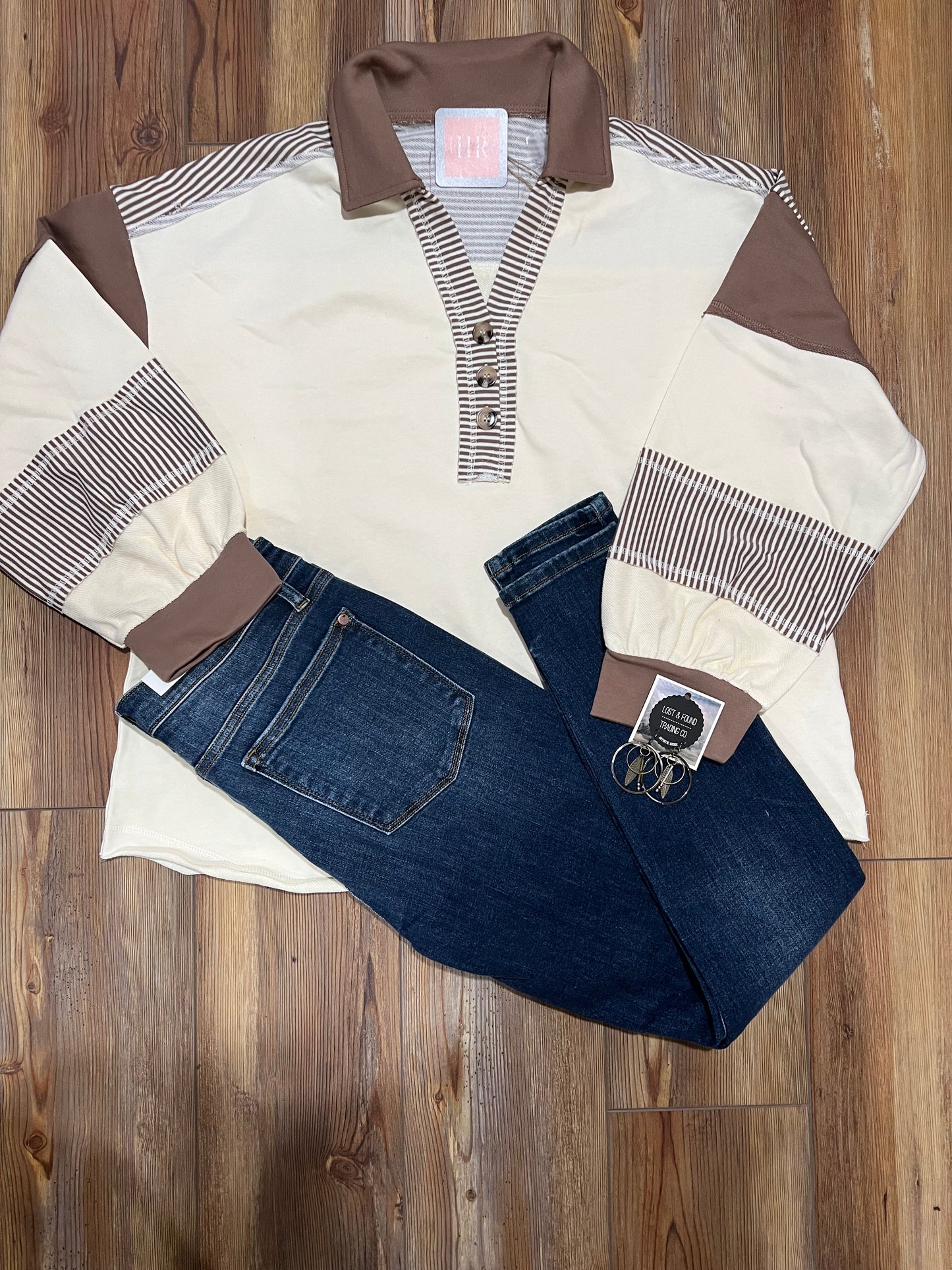 Lenore Plus Tri Cut Sweatshirt