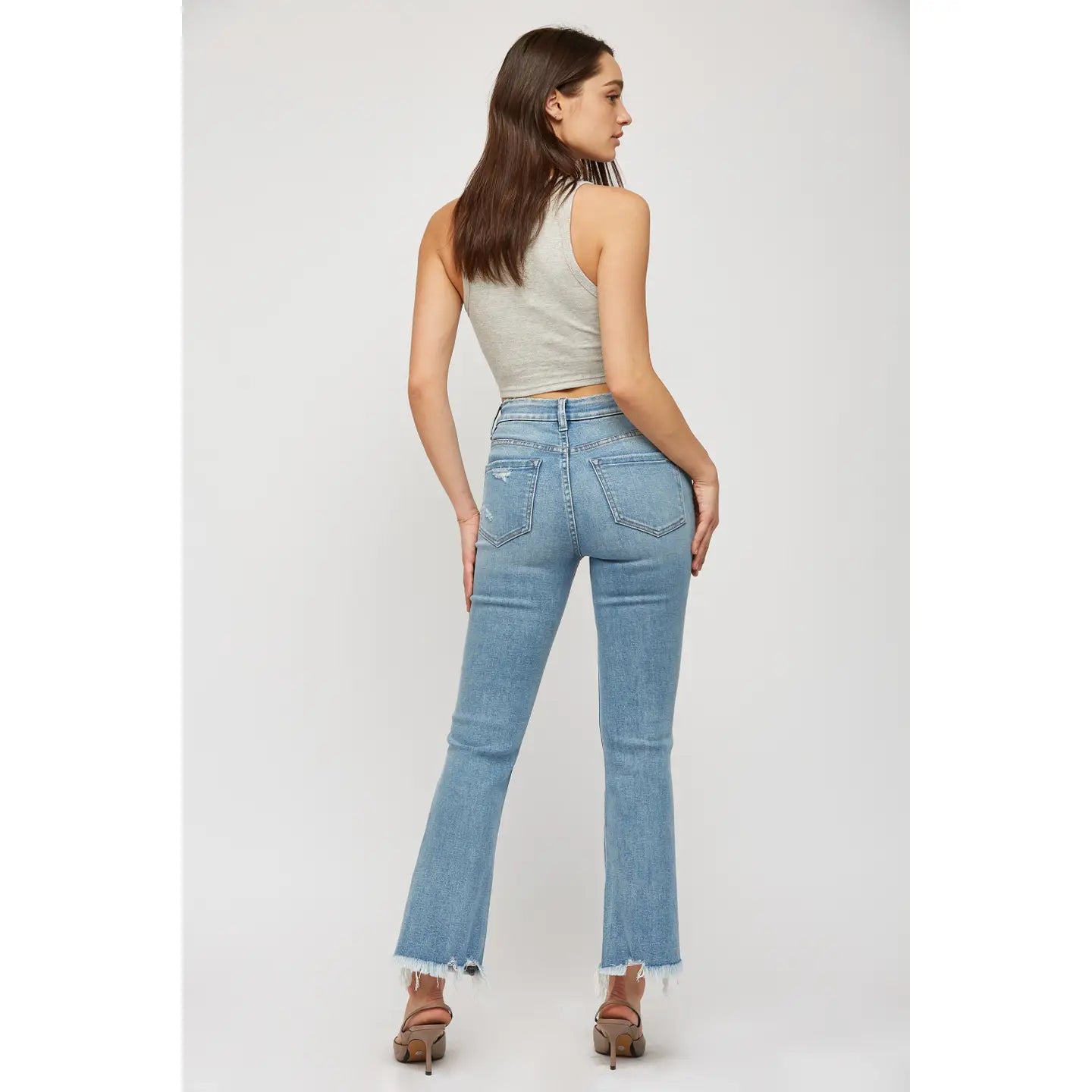 Deutz High Rise Crop Flare