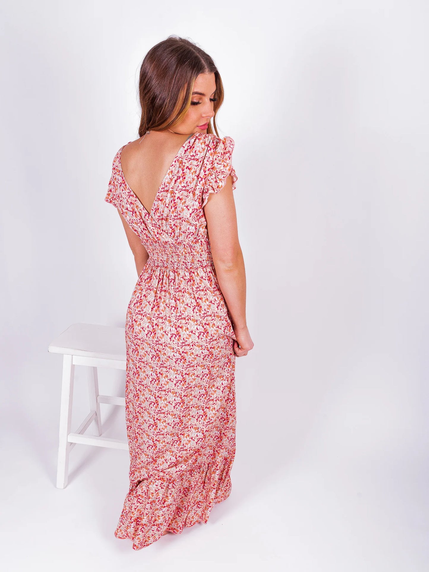 BRECKEN FLORAL MAXI DRESS