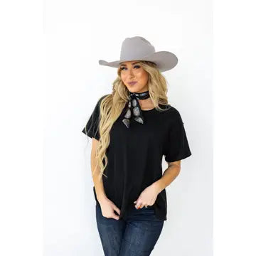 Sade Short Sleeve Thermal Top (4) Colors