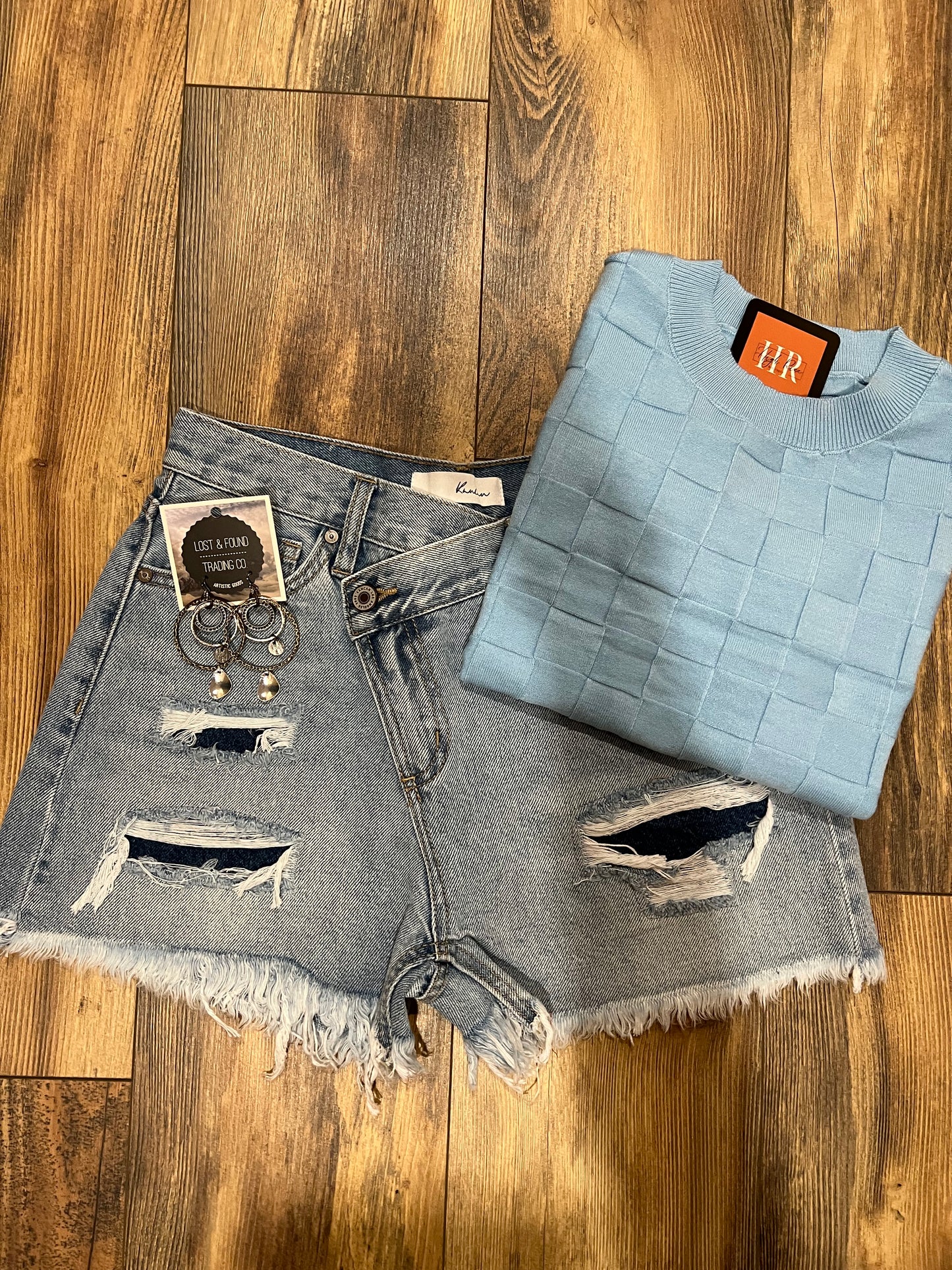 IVY BASKETWEAVE CROP TOP