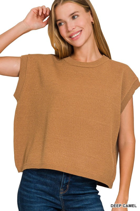 Skye Cap Sleeve Sweater (6)Colors