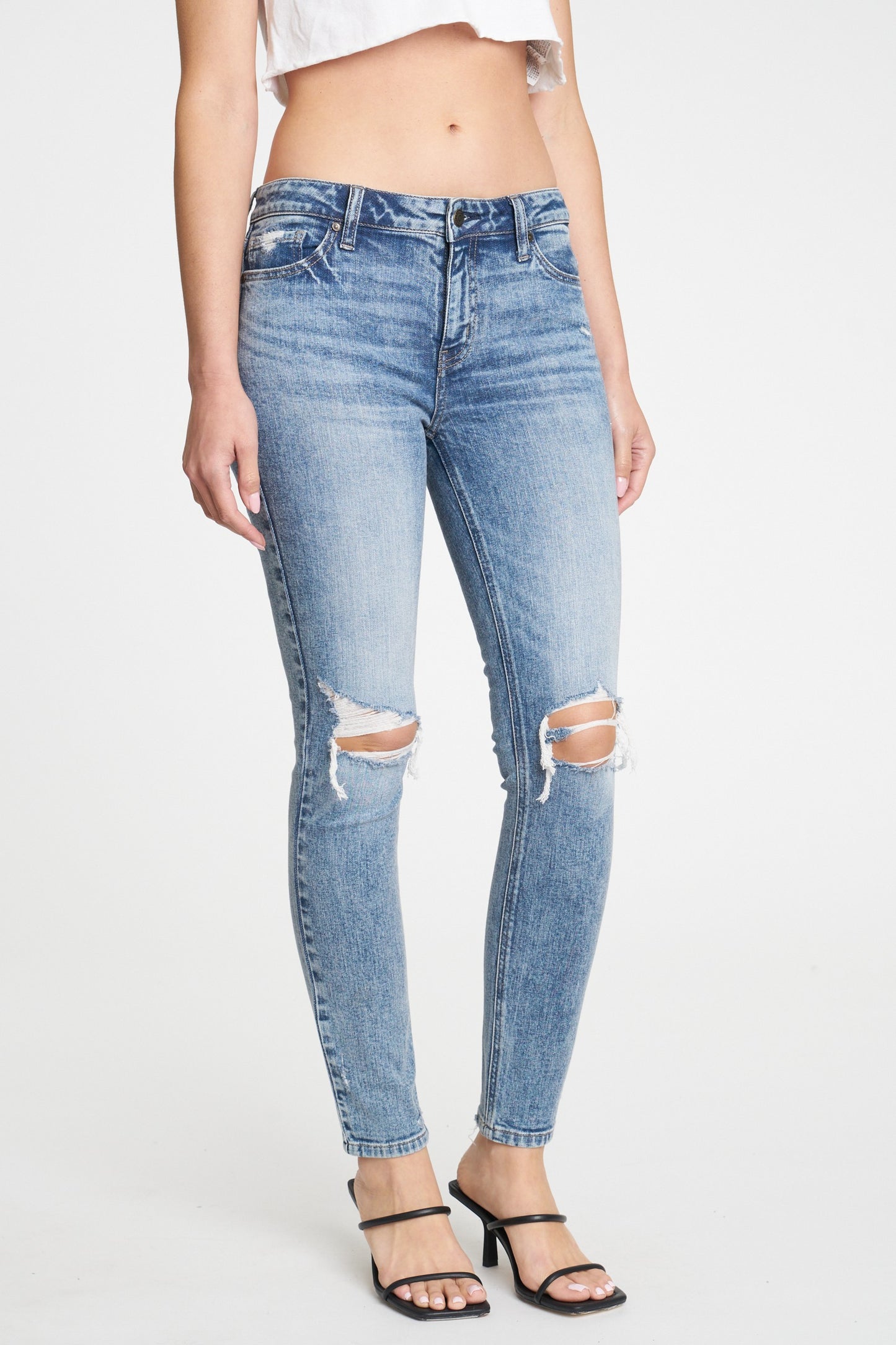 Jude Moonshine Mid Rise Jeans