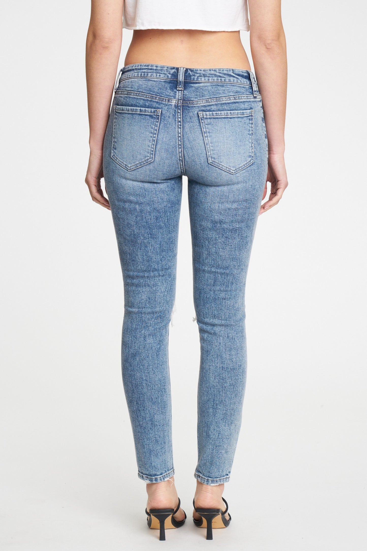 Jude Moonshine Mid Rise Jeans