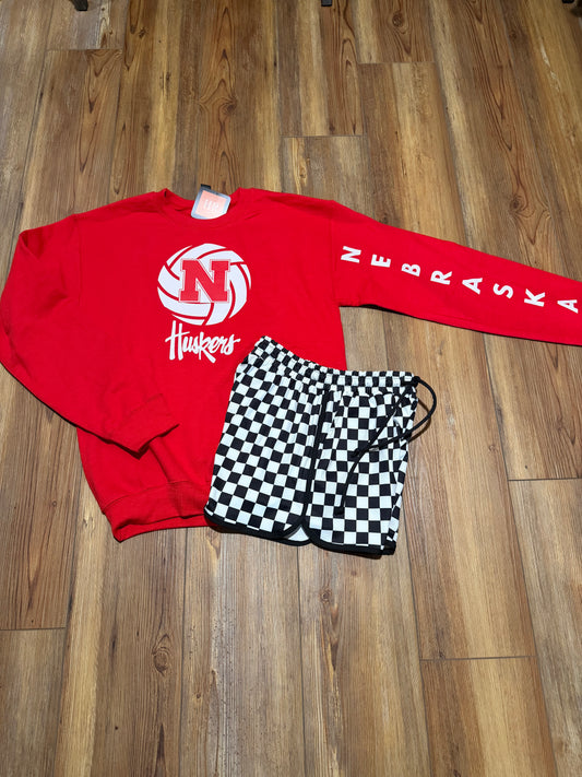 Long Sleeve Vollyball Sweatshirt