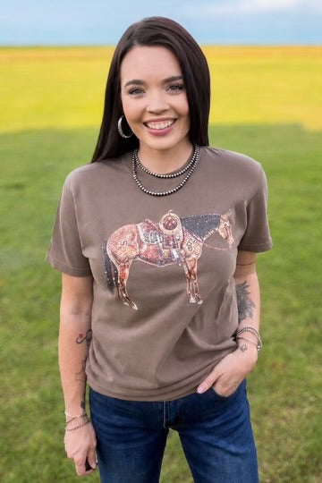 RHINESTONE COWHORSE
