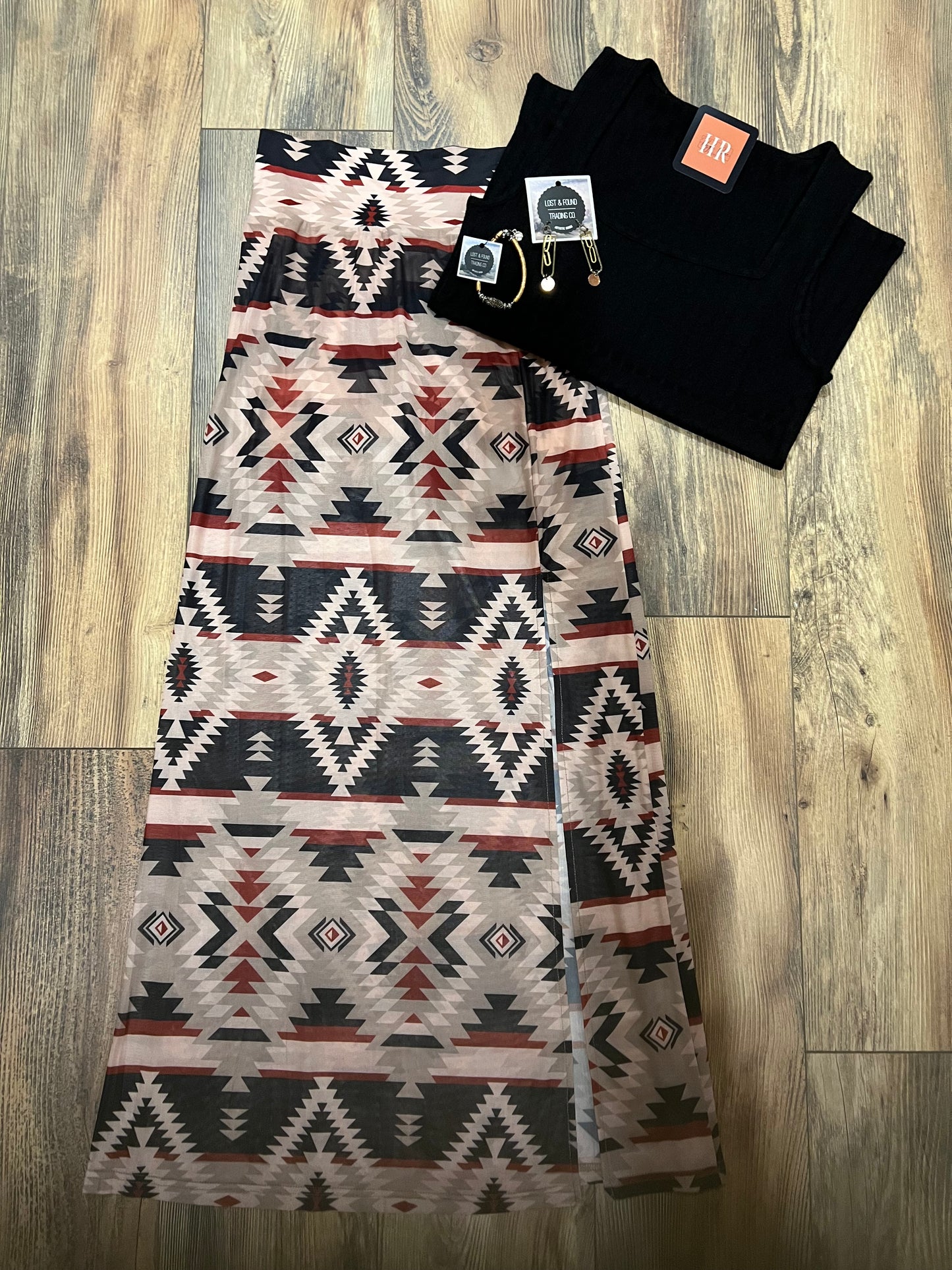 SANTA FE SLIT SKIRT