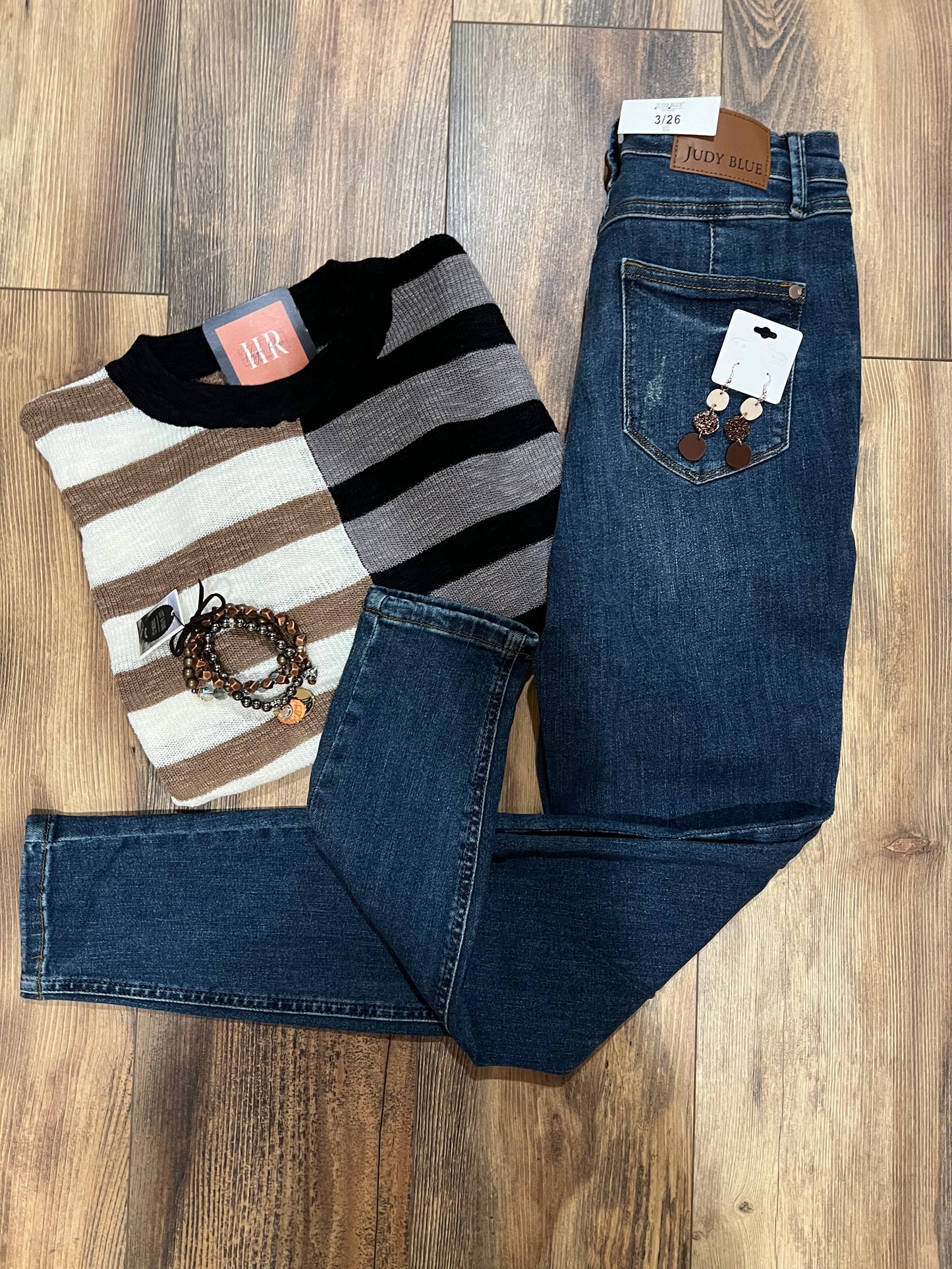 Asher Bell Colorblock Sweater