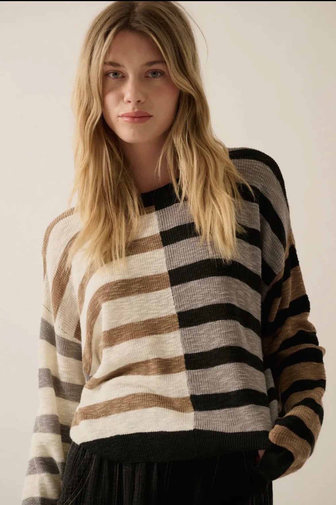 Asher Bell Colorblock Sweater