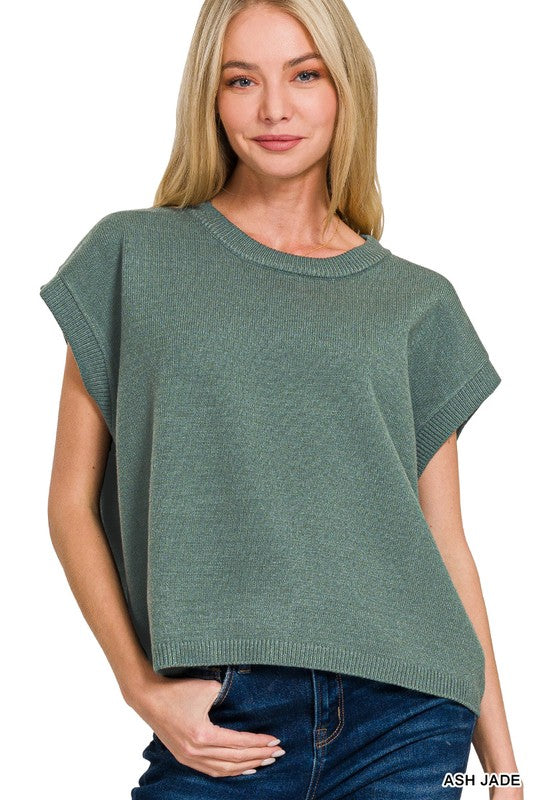 Skye Cap Sleeve Sweater (6)Colors