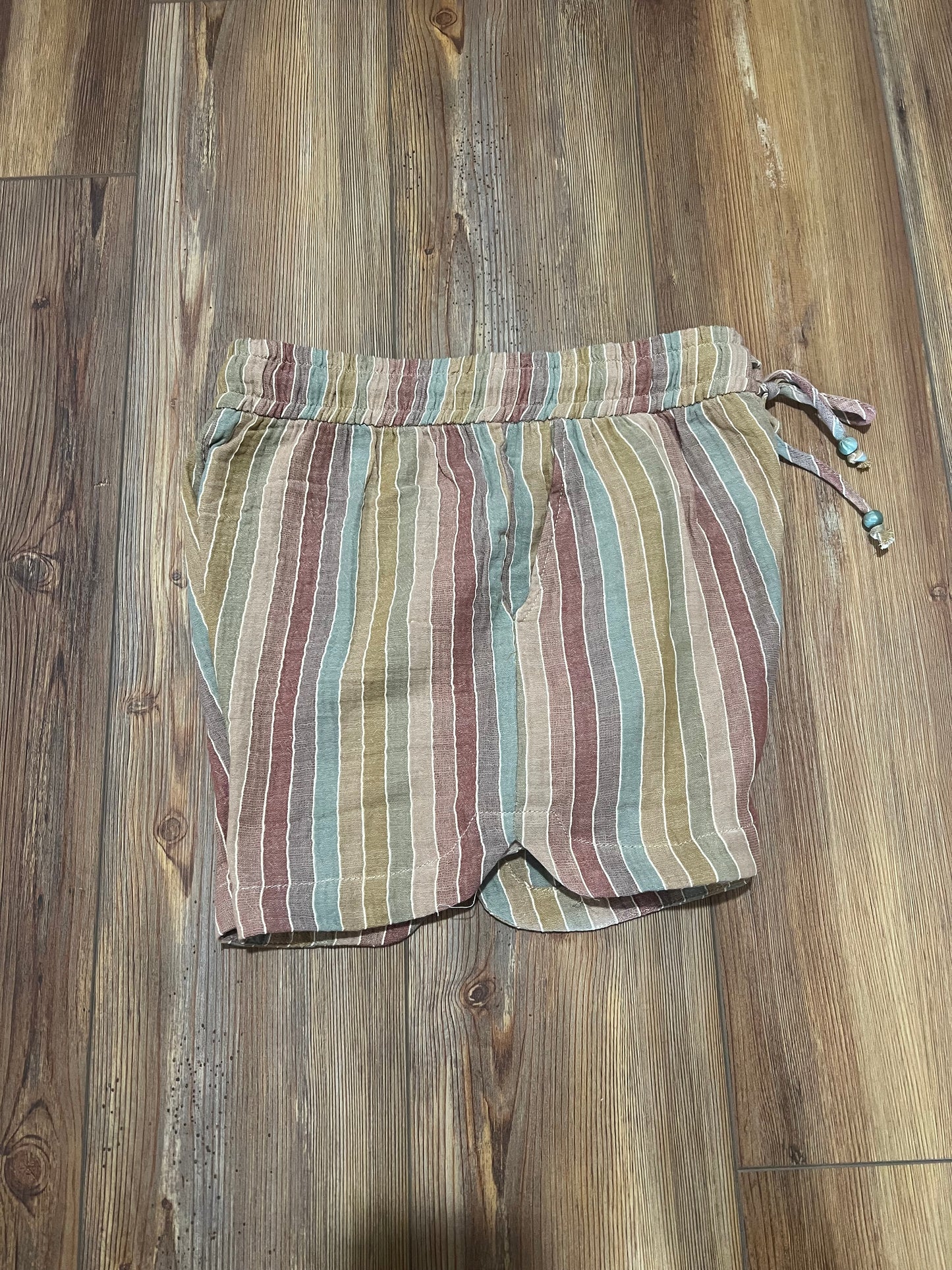 Multi Color Striped Shorts
