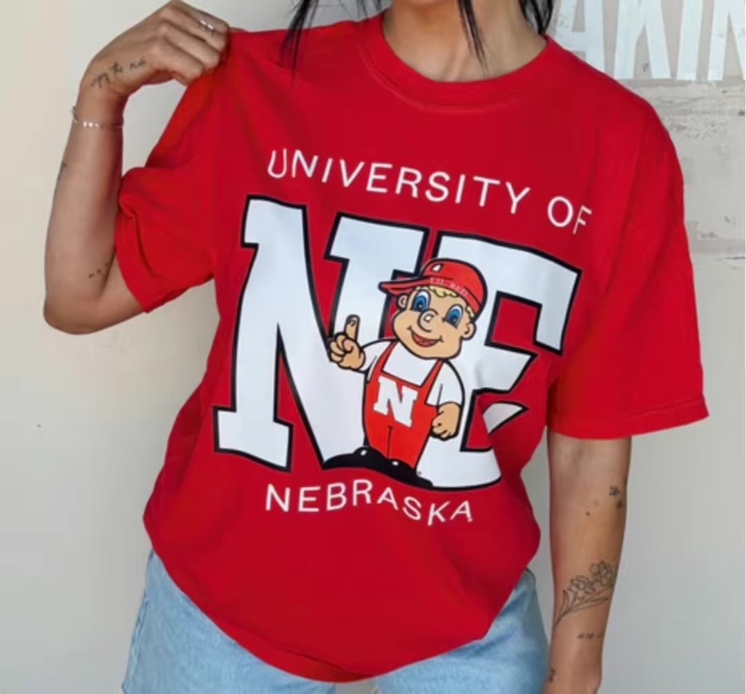 Nebraska Herbie Husker Graphic Unisex